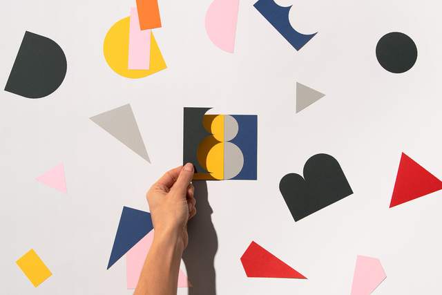 字母表書品牌形象設(shè)計 平面設(shè)計與紙張藝術(shù)的交融